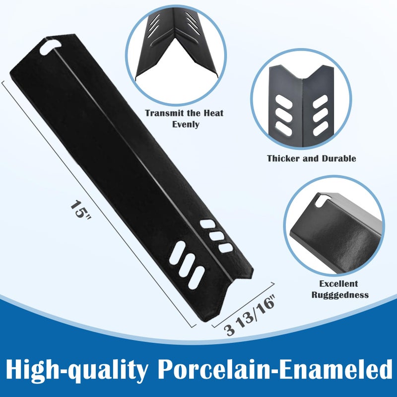 SafBbcue Heat Plate Shield for Dyna-glo DGF510SBP DGF493BNP DGF510SSP DGB515 DGB610SSP Grill Parts, Backyard GBC1460W GBC1349W BY13-101-001-12, BHG BH13-101-099-01 Replacement Parts, Uniflame GBC1059WB Parts - Image 2